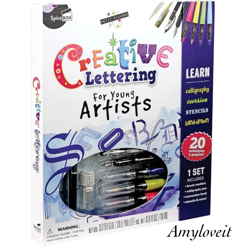 Creative Lettering Art Set - Picture 1 of 5